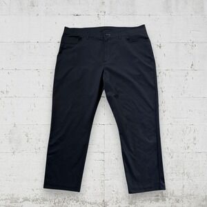 Public Rec Pants Mens 40x28 (40x26) Dealmaker Black Workday Straight Golf